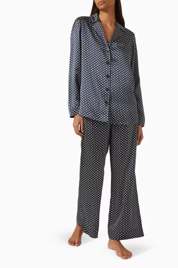 Ella Pajama Set in Silk