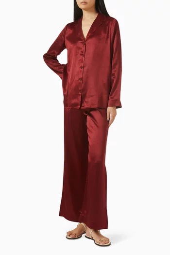 Ella Pyjama Set in Silk