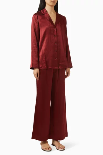 Ella Pyjama Set in Silk