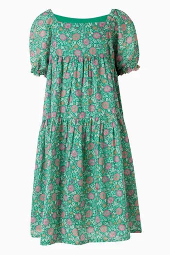 Floral Dress in Cotton