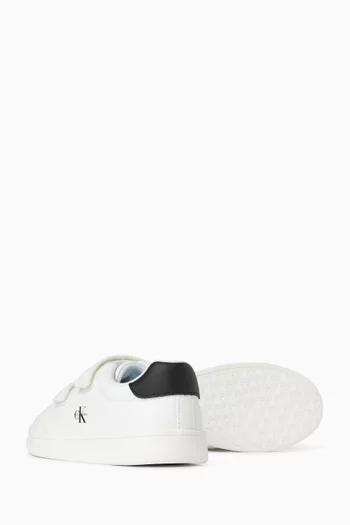 سنيكرز زيجي أسفل الكاحل بشعار الماركة