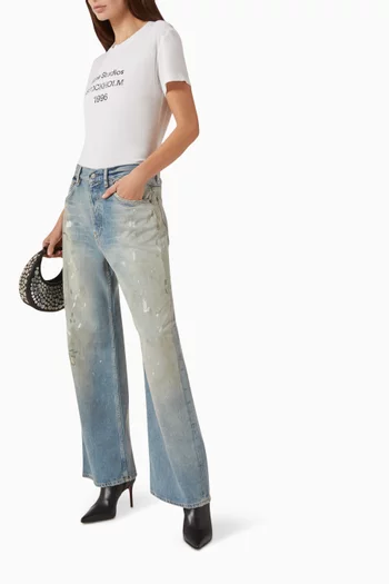 2021F Regular Fit Jeans in Denim