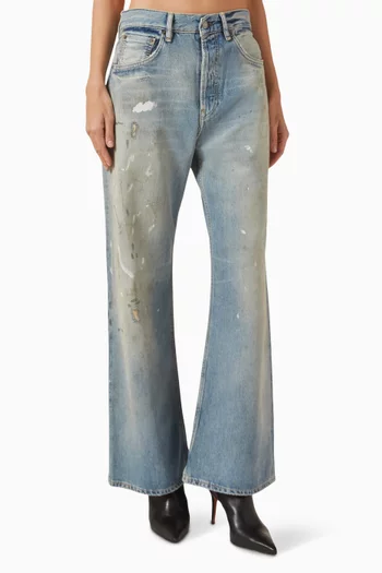 2021F Regular Fit Jeans in Denim