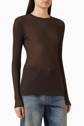 بلوزة بتصميم مضلع