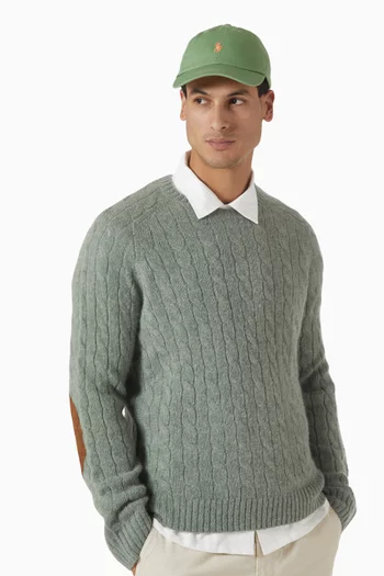 Ball Cap in Stretch-cotton Twill