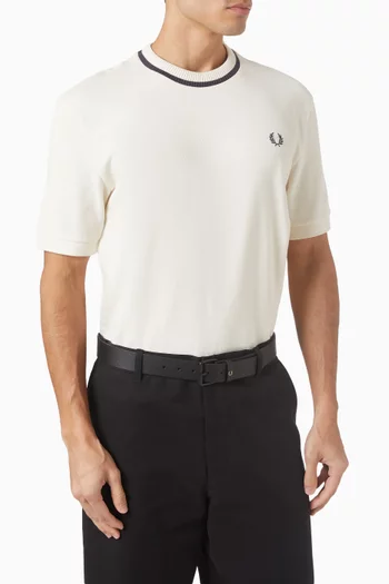 Belt in Scotchgrain Leather