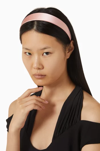 Lydia Headband in Silk-satin