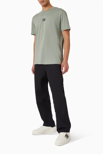 تي شيرت بشعار AX قطن