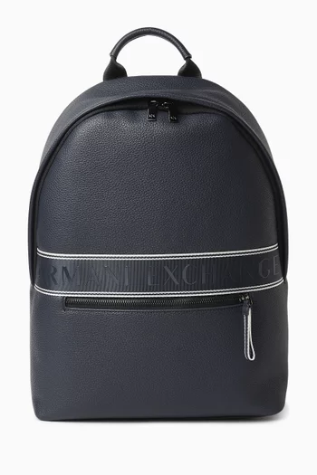 Ian Backpack in Faux Leather