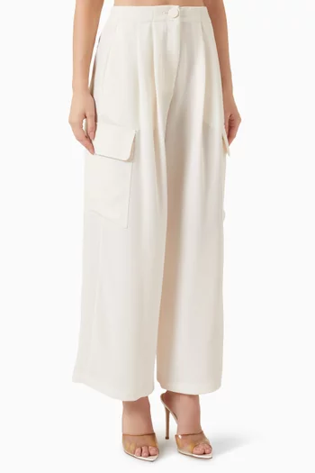 Casual Pleated Pants