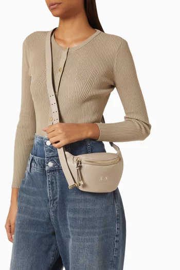 حقيبة خصر اليس جلد