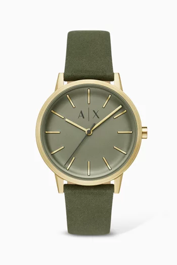 Cayde Three-hand Quartz Watch, 42mm