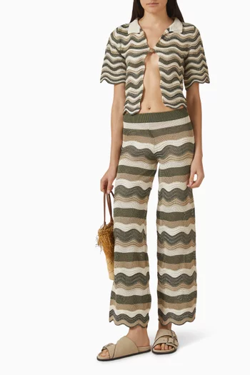 بنطال مارتينا منسوج