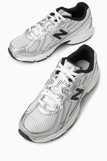 740 Lace-up Sneakers in Mesh