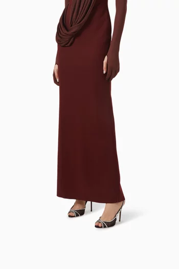 Crystal Weave Sandals in Satin & Mesh