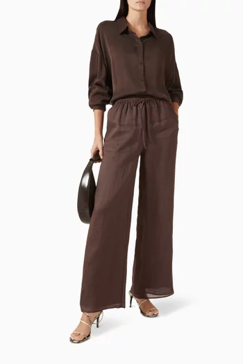 Ginny Pants in Ramie