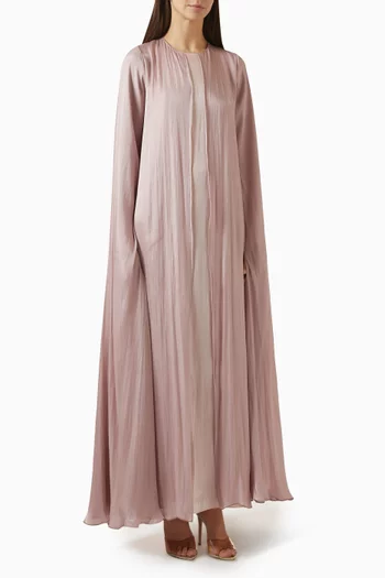 طقم عباية أورجانزا، 3 قطع