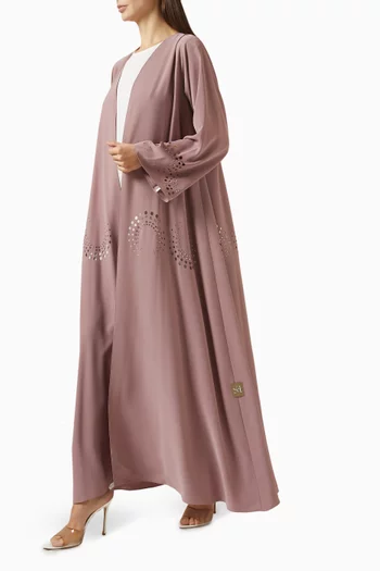 3-piece Abaya Set in Crepe
