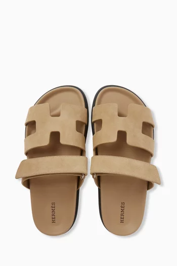 Unused Chypre Sandals in Suede, EU 38.5