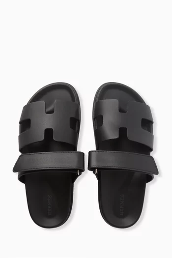 حذاء مفتوح تشيبريه جلد عجل غير مستعمل، مقاس 37 بالمقاسات الأوروبية