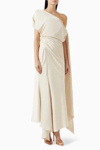 One-shoulder Maxi Dress