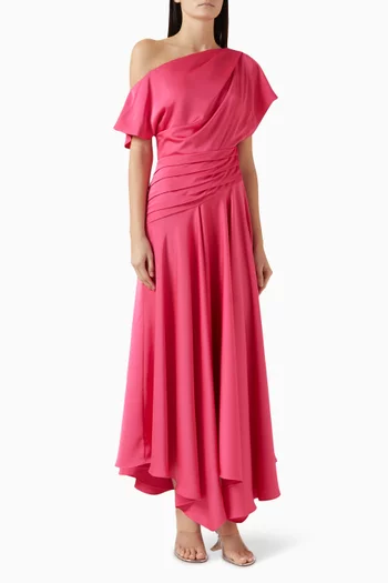 One-shoulder Maxi Dress