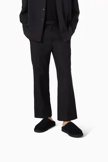 Classic Slip-on Mules in Suede