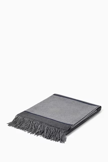 Fringed Throw in Silk