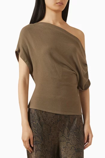 Iris Knit Top in Lyocell Blend