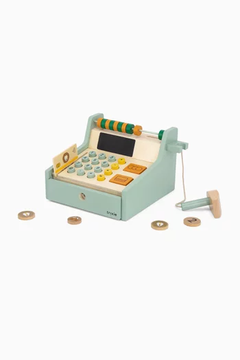 Wooden Cash Register