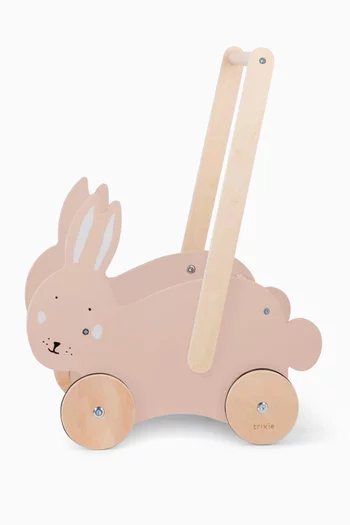 لعبة عربة دفع يدوي خشب