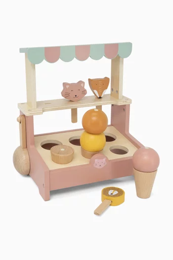 Wooden Ice Cream Shop