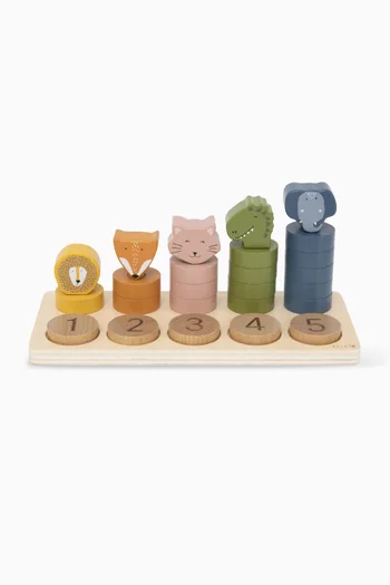 Wooden Counting Puzzle