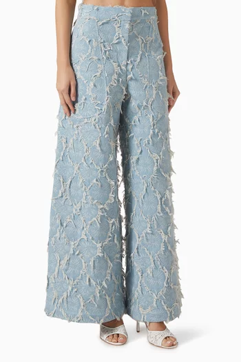 Oslo Pants 2.0 in Jacquard Denim