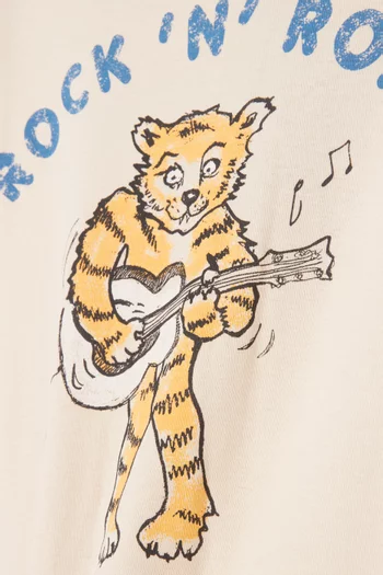 Graphic T-shirt in Cotton