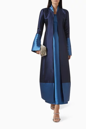 Abaya & Dress Set in Taffeta
