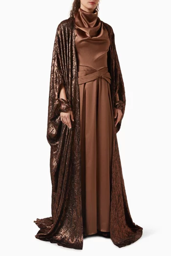 Eternia Cape & Jumpsuit Set