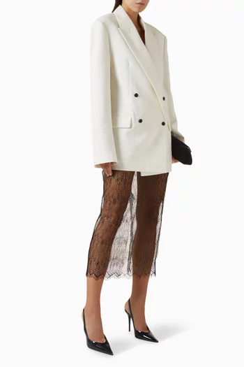 Alrose Midi Skirt in Lace