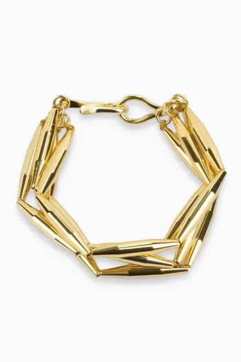 Lumia Maia Bracelet in 24kt Gold-plated Brass