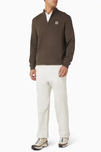 Crewneck Sweater in Tech Merino-wool