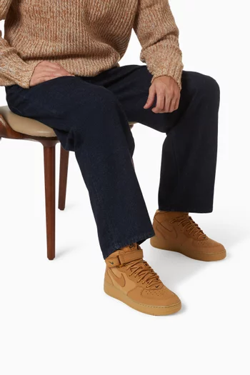 Air Force 1 Mid 07 Sneakers in Suede