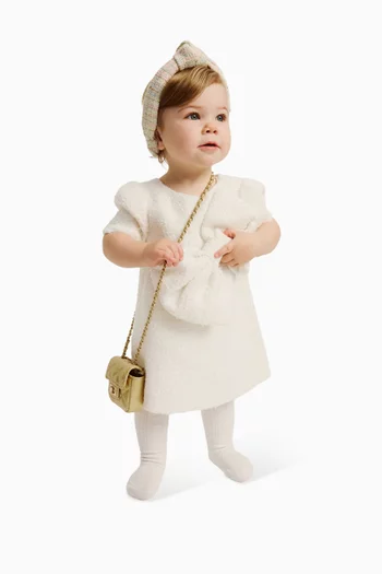 فستان لوسيل بعقدة بوكليه