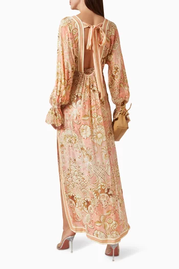 Anah Printed Kaftan in Viscose