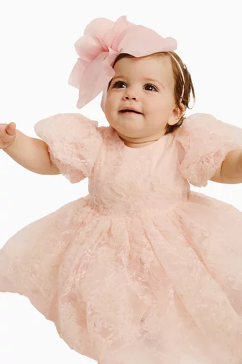 Linda Rosette Mini Dress