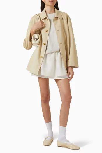 Unisex Jacket in Vegan Suede