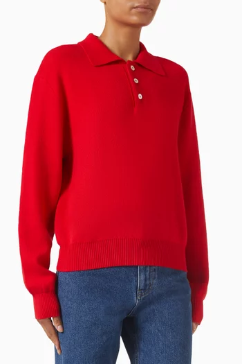 سترة بفتحة رقبة بدون ياقة للجنسين