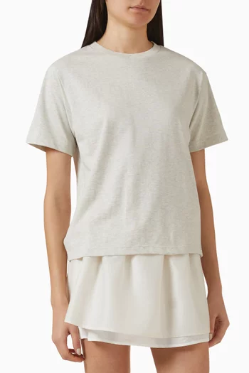 Loose-fit T-shirt in Cotton
