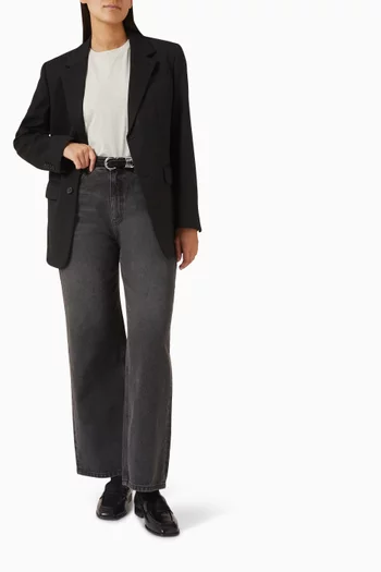 Relaxed Wide-leg Jeans in Denim