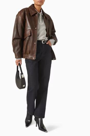 Essential Straight-leg Jeans in Denim