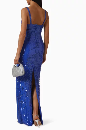 Karma Sequin-embellished Dress